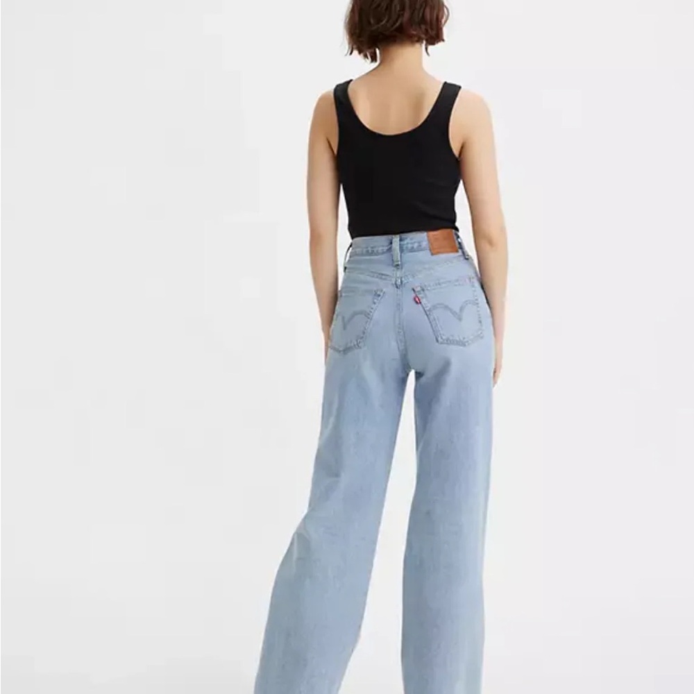 Levi’s ribcage wide leg jeans size 24 - Picture 17 of 17